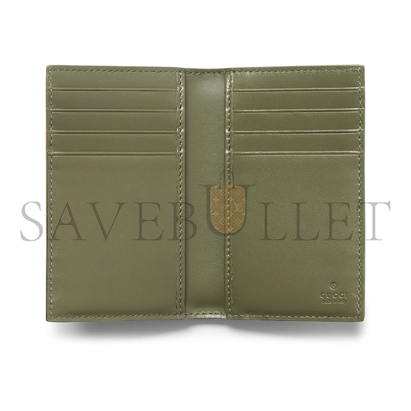 170 GUCCI GG MONOGRAM LONG CARD CASE 768249 (15*12cm) 170 GUCCI GG MONOGRAM LONG CARD CASE 768249 (15*12cm)